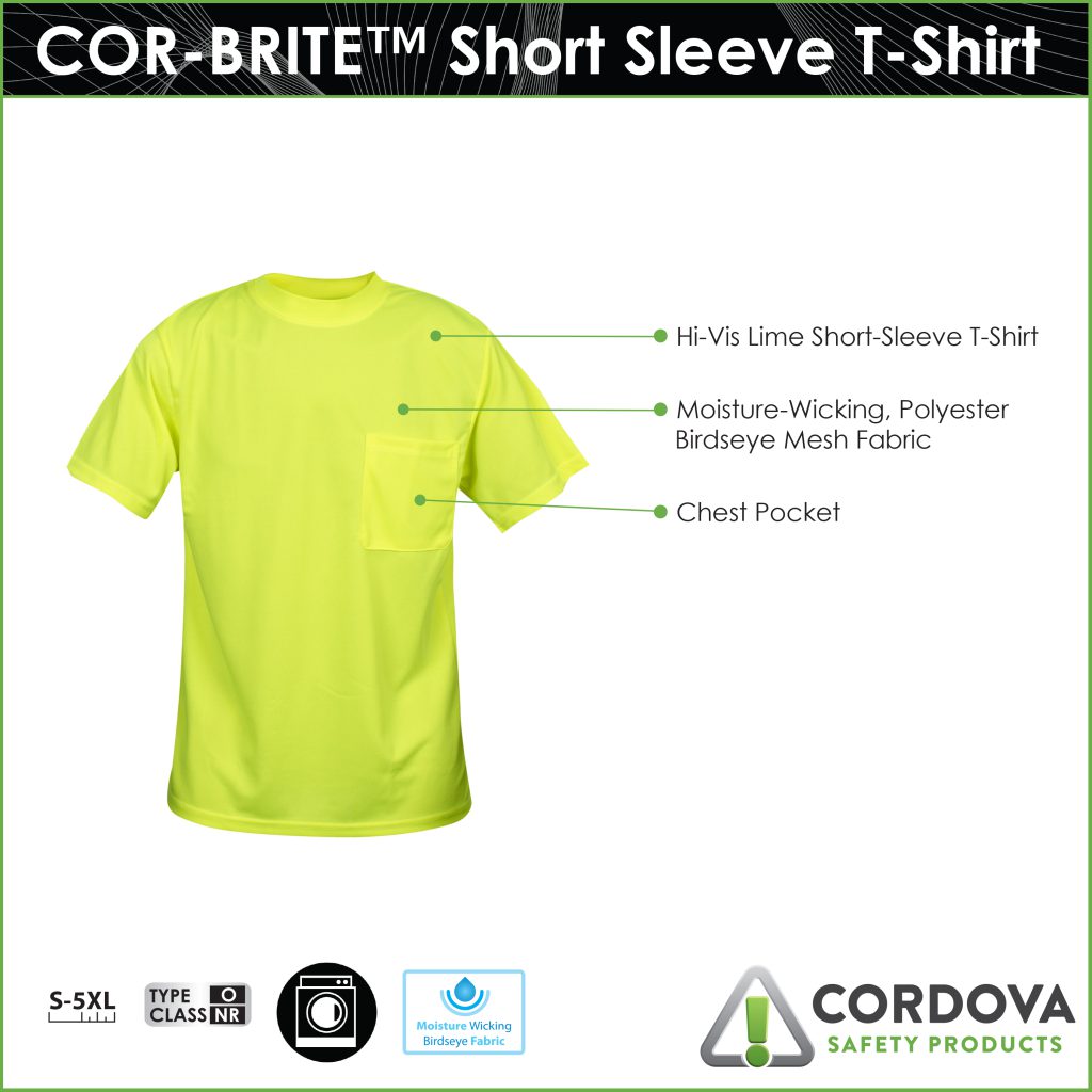 Shirt COR BRITE Non Rated V131 Cordova Safety