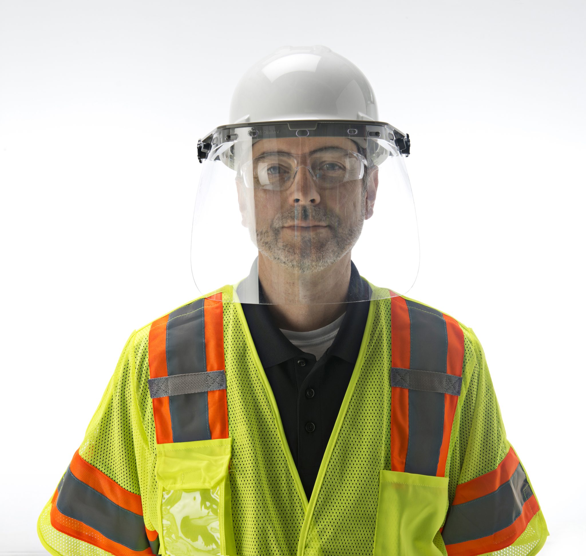 Duo Safety™ Hard Hat Face Shield Tritan™ Hfs3 Cordova Safety