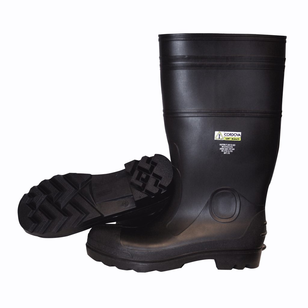 Boots, PVC, Steel Toe: #PB22 - Cordova Safety