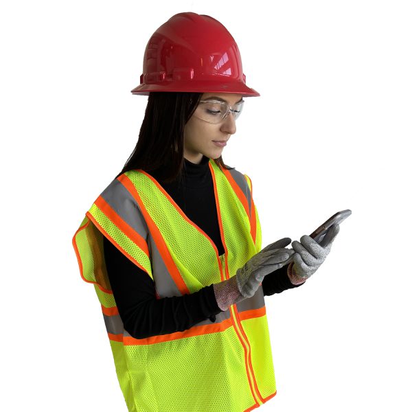 Safety Vest, Type R, Class 2, Mesh: #VZ251P - Image 4