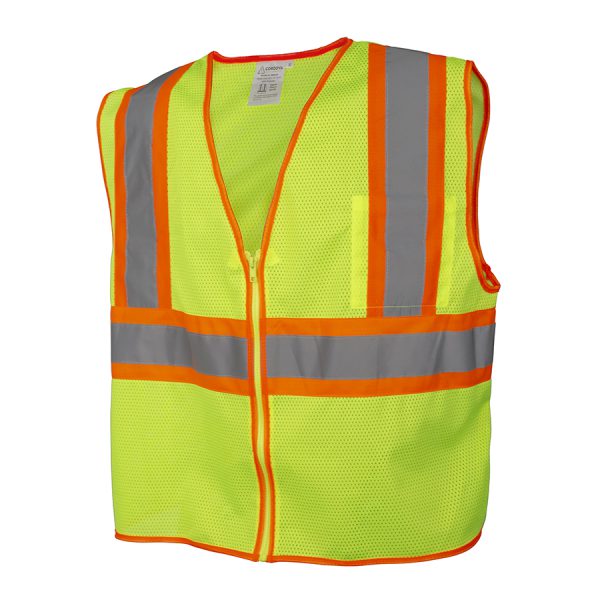 Safety Vest, Type R, Class 2, Mesh: #VZ251P - Image 2