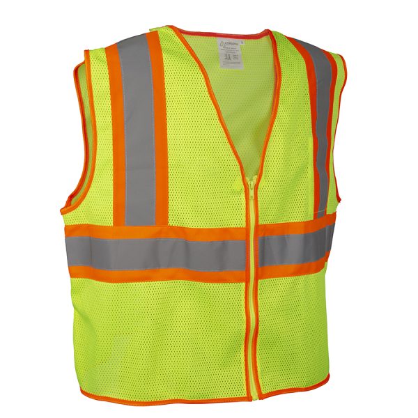 Safety Vest, Type R, Class 2, Mesh: #VZ251P - Image 3