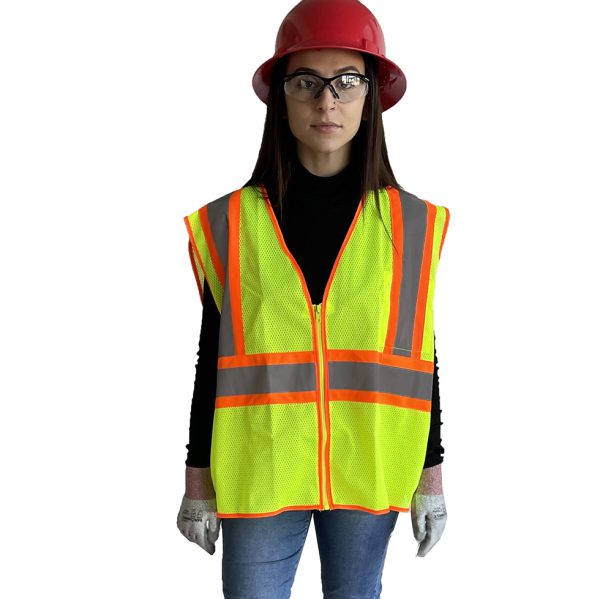 Safety Vest, Type R, Class 2, Mesh: #VZ251P