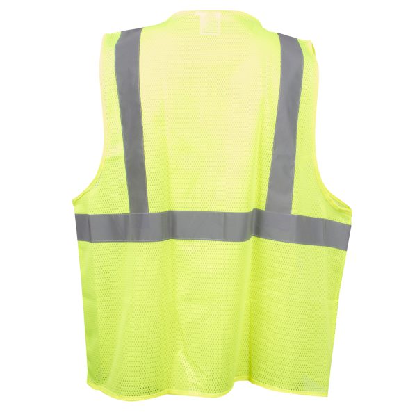 Safety Vest, Type R, Class 2, Mesh: #VZ261P - Image 3