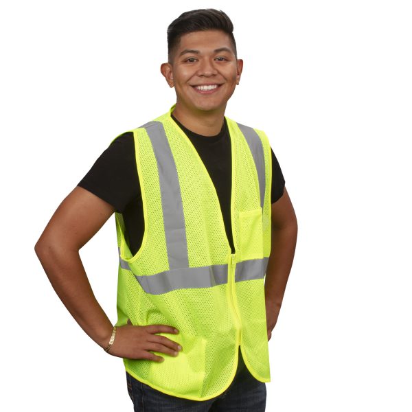 Safety Vest, Type R, Class 2, Mesh: #VZ261P