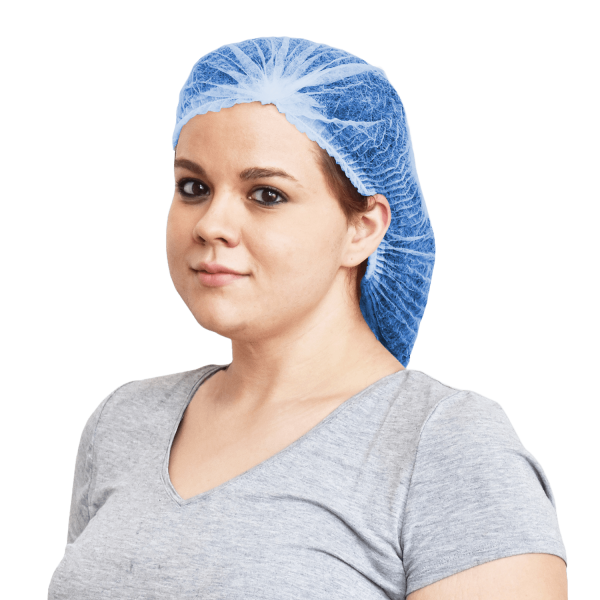 Bouffant Cap, Polypropylene, Pleated: #PBC24B/10